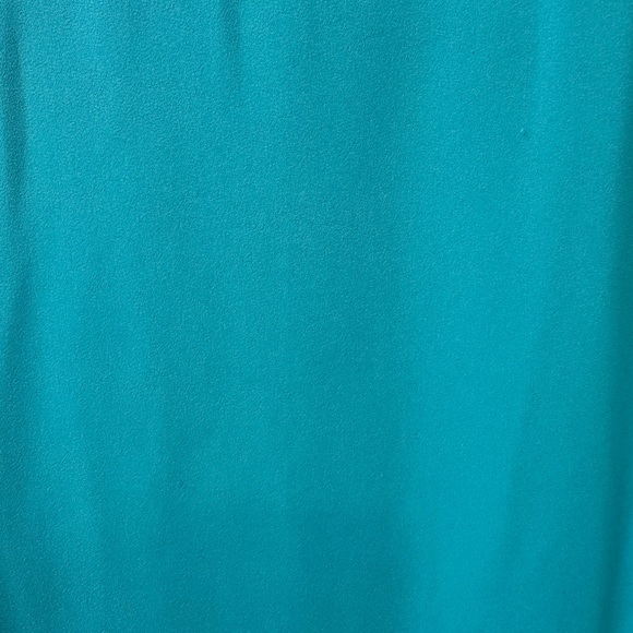[LOFT] Turquoise Ruffle Tank - Picture 6 of 6
